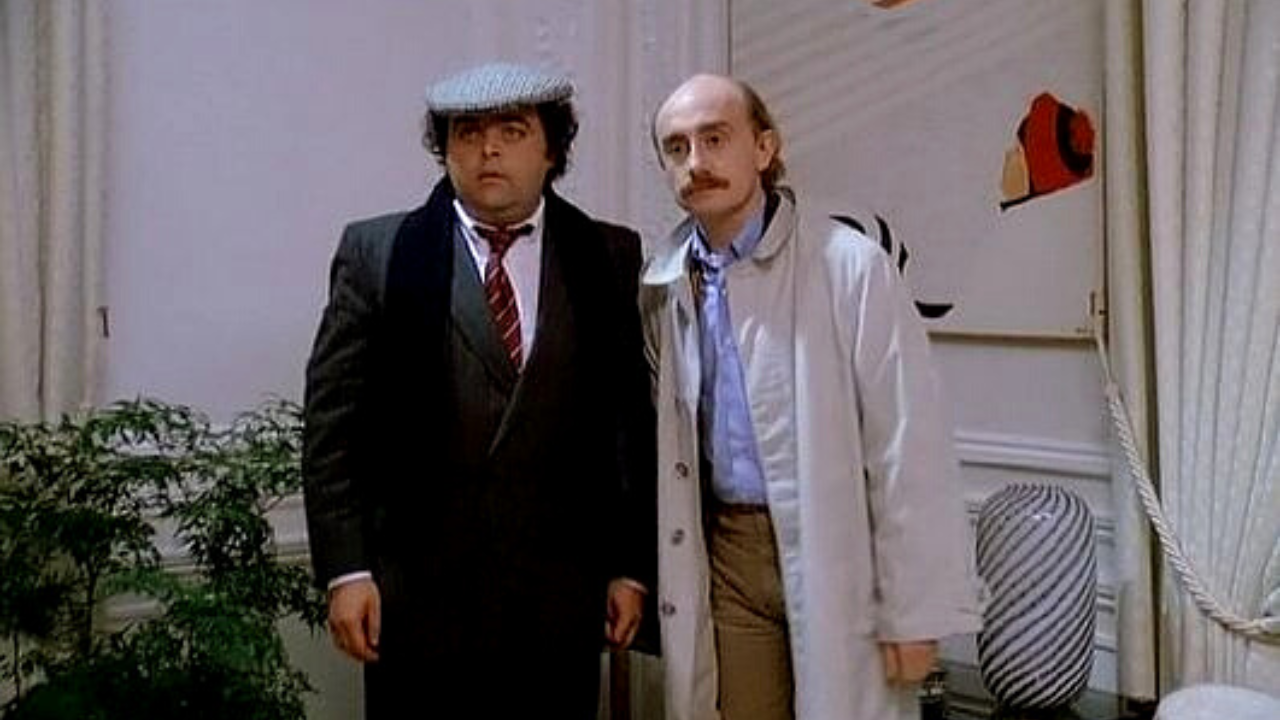 L'image du jour : Michel Blanc et Jacques Villeret face à Jane Birkin dans 