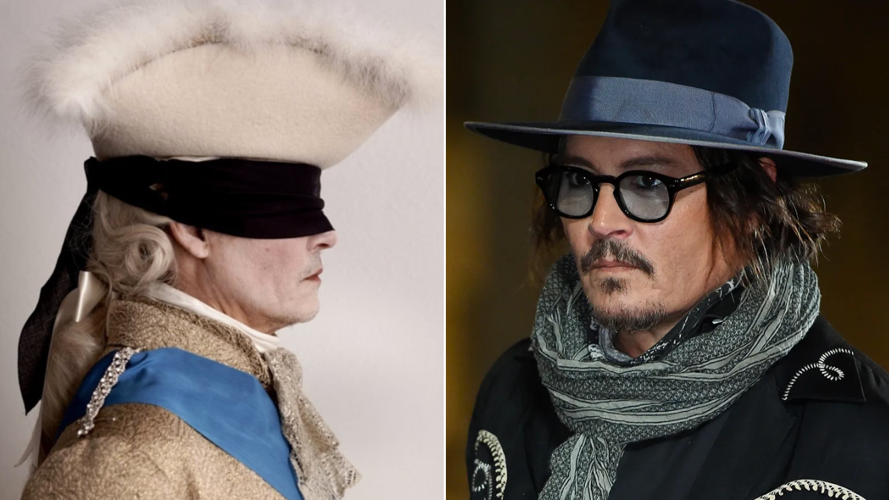 Johnny Depp : une nouvelle image de l'acteur métamorphosé en Louis XV