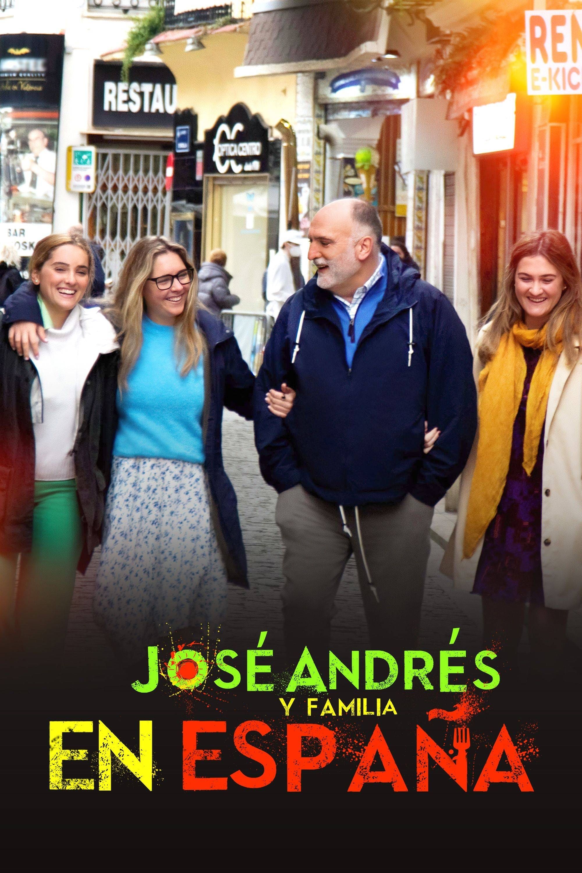 José Andrés y familia en España