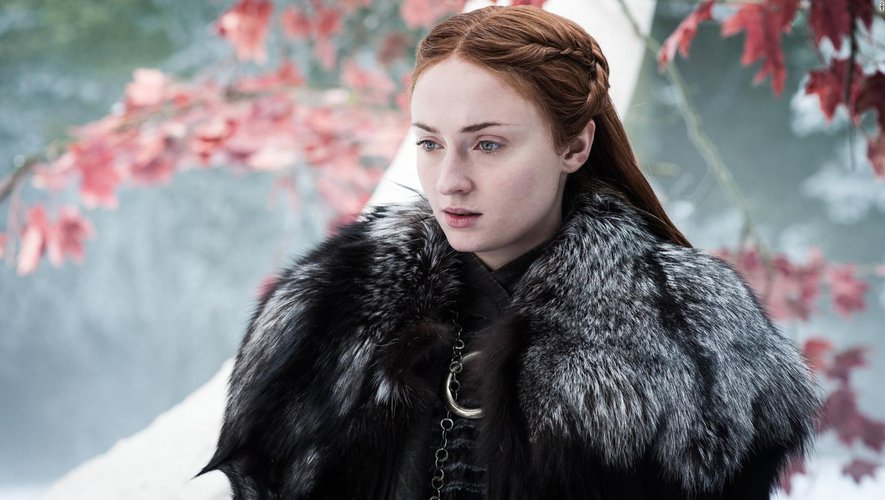 Sophie Turner méconnaissable sur la première photo de sa nouvelle série