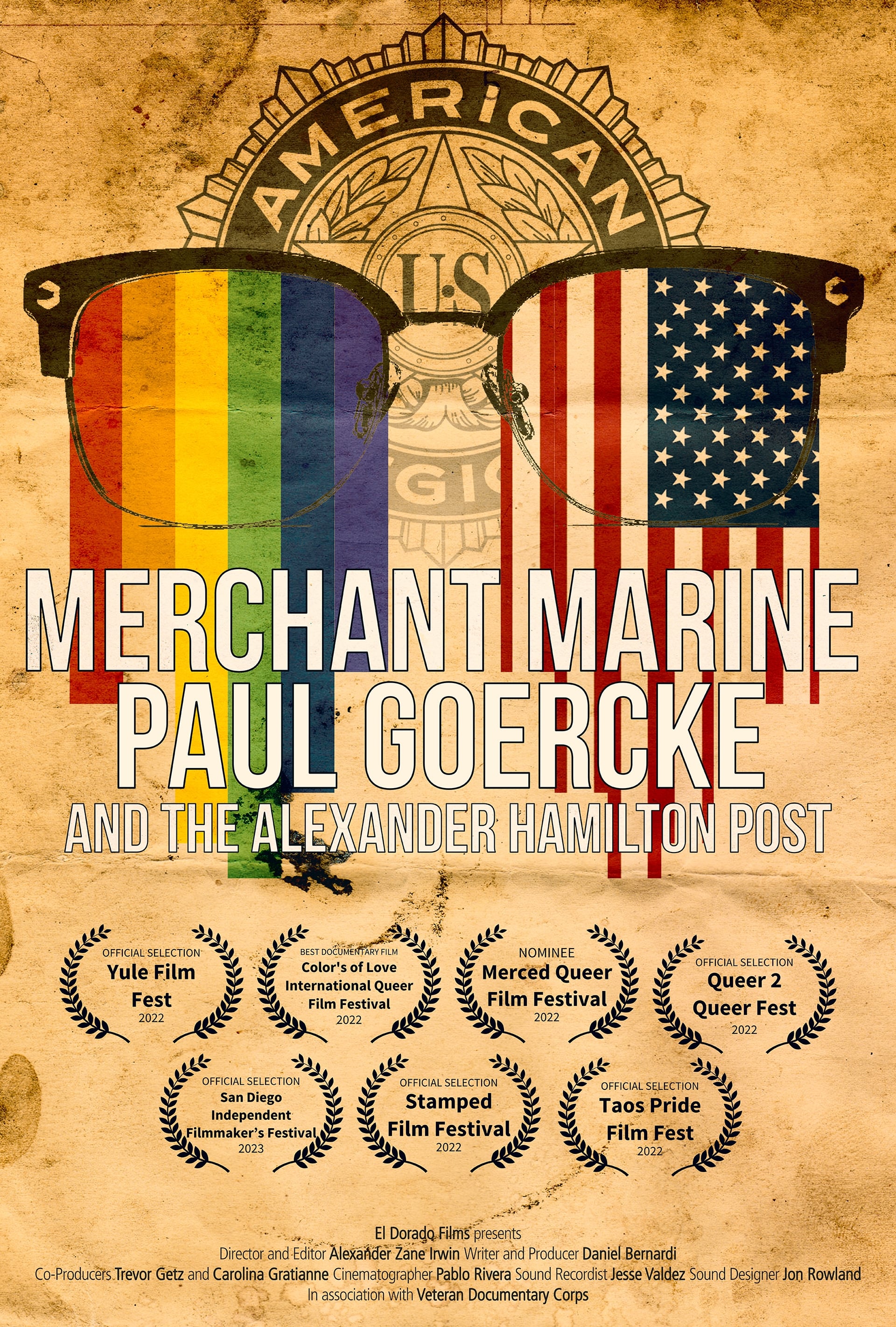 Merchant Marine Paul Goercke and the Alexander Hamilton Post 448