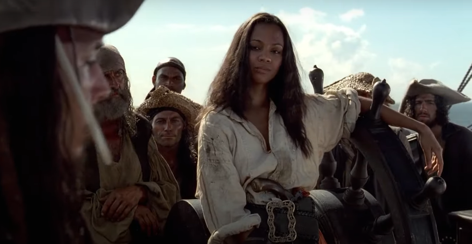 Pirates Des Caraïbes Zoe Saldaña Garde Un Souvenir Compliqué Du Tournage 3019