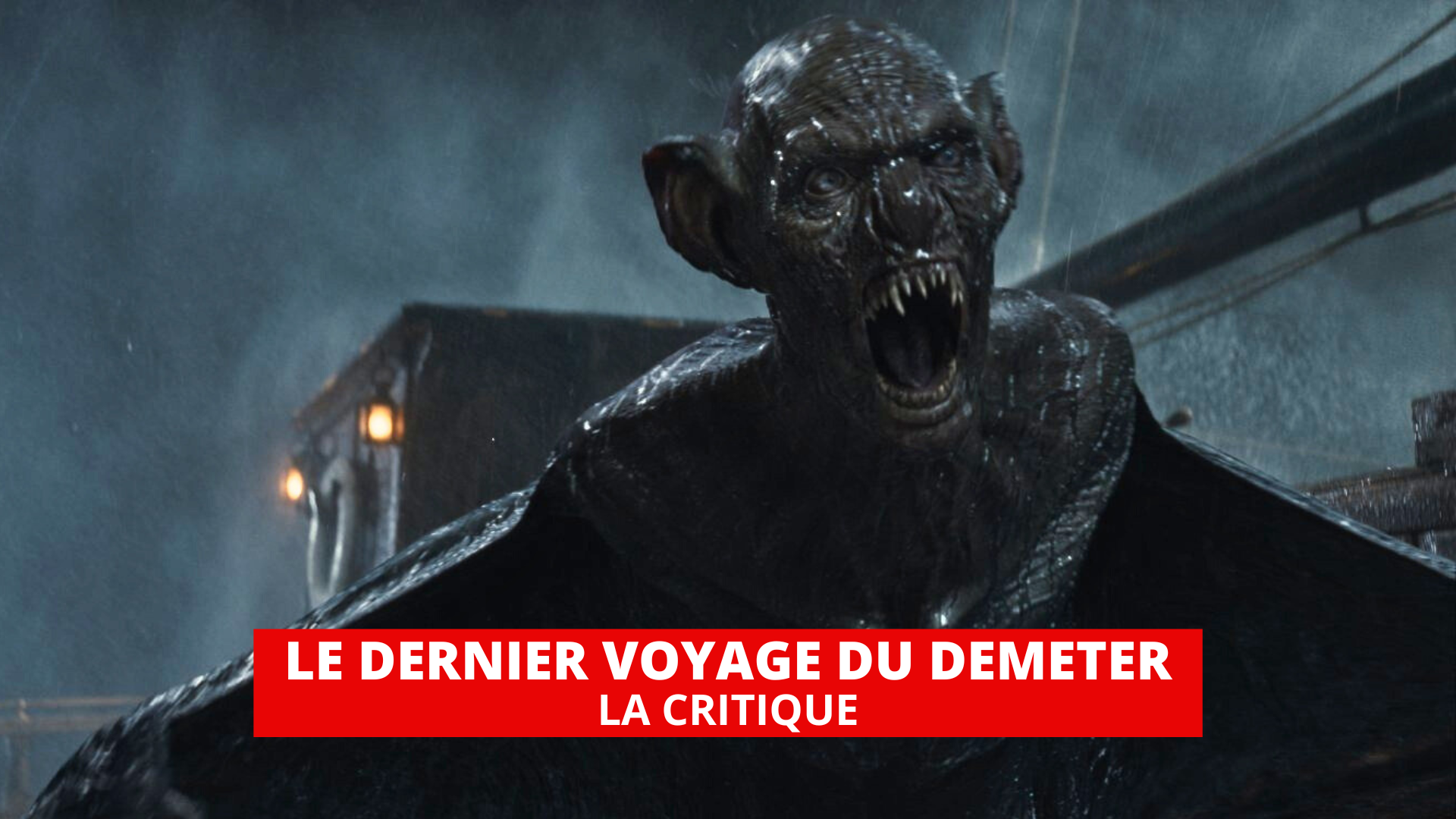 Le Dernier voyage du Demeter : Dracula de retour dans un film respectueux du mythe