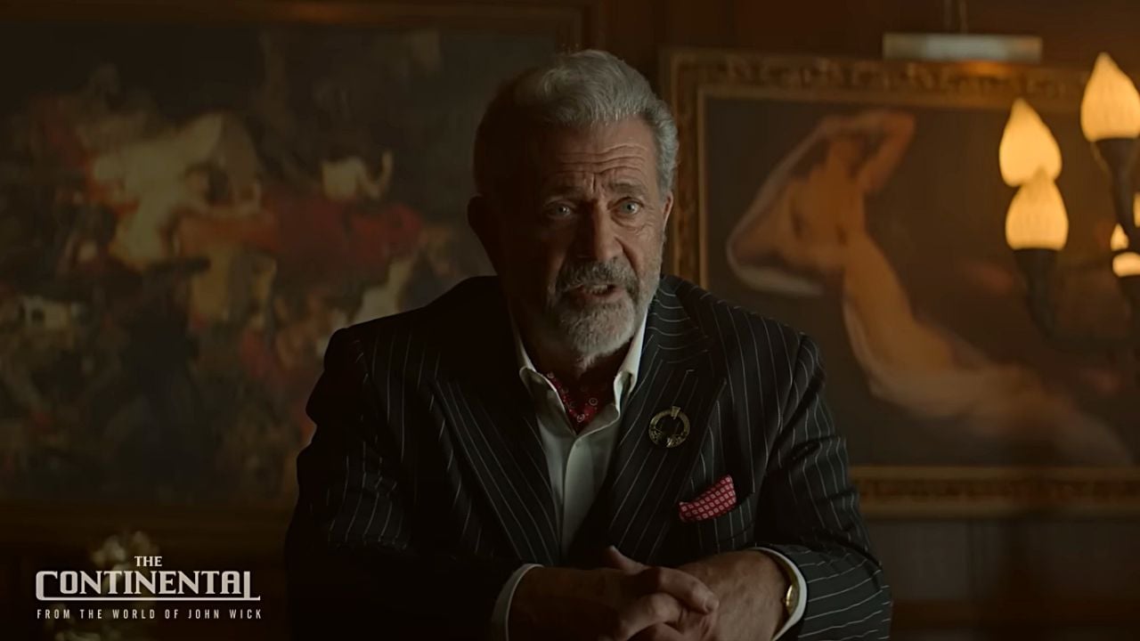 Le Continental : Mel Gibson se dévoile dans le trailer violent du préquel de John Wick
