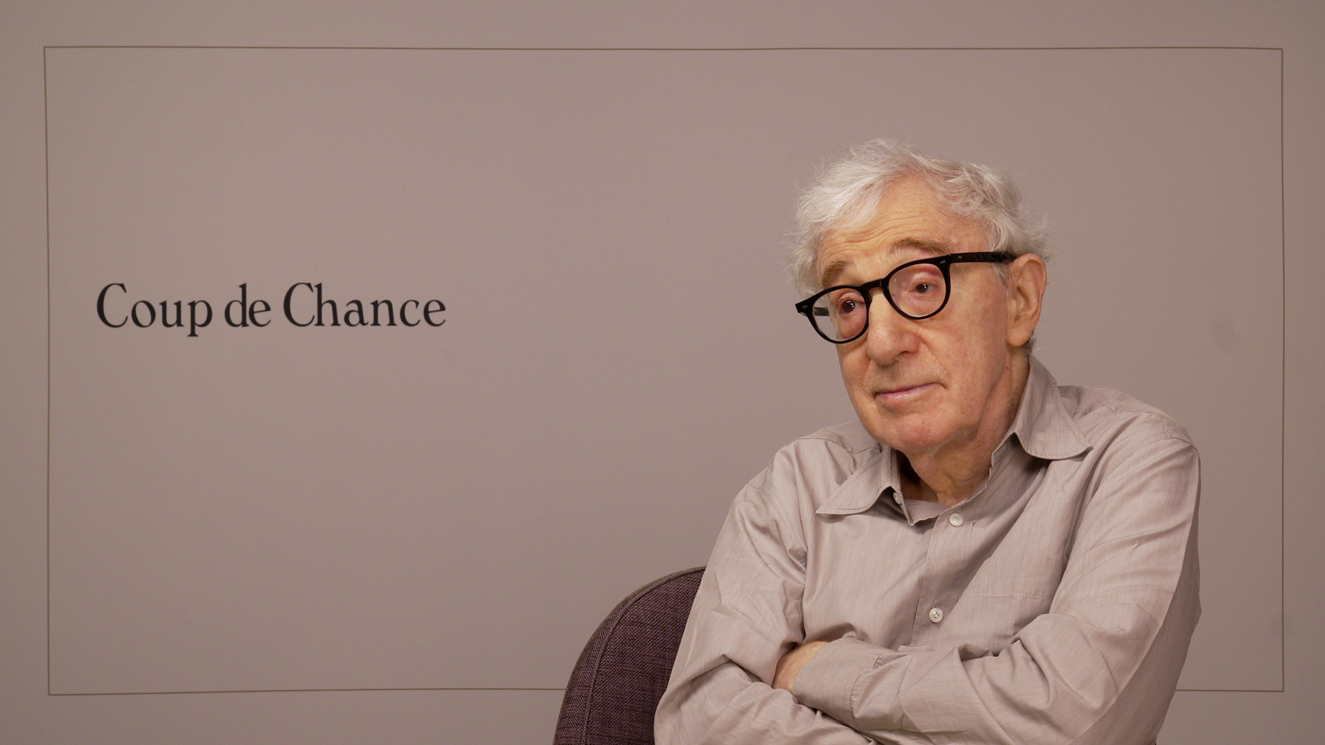 Woody Allen (Coup de chance) : "J'ai le sentiment de ne pas avoir été à la hauteur"