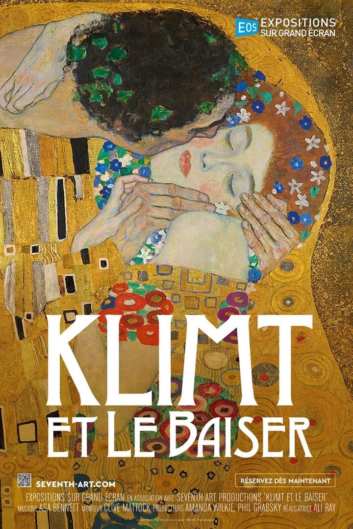 Expositions sur grand écran: Klimt et Le Baiser