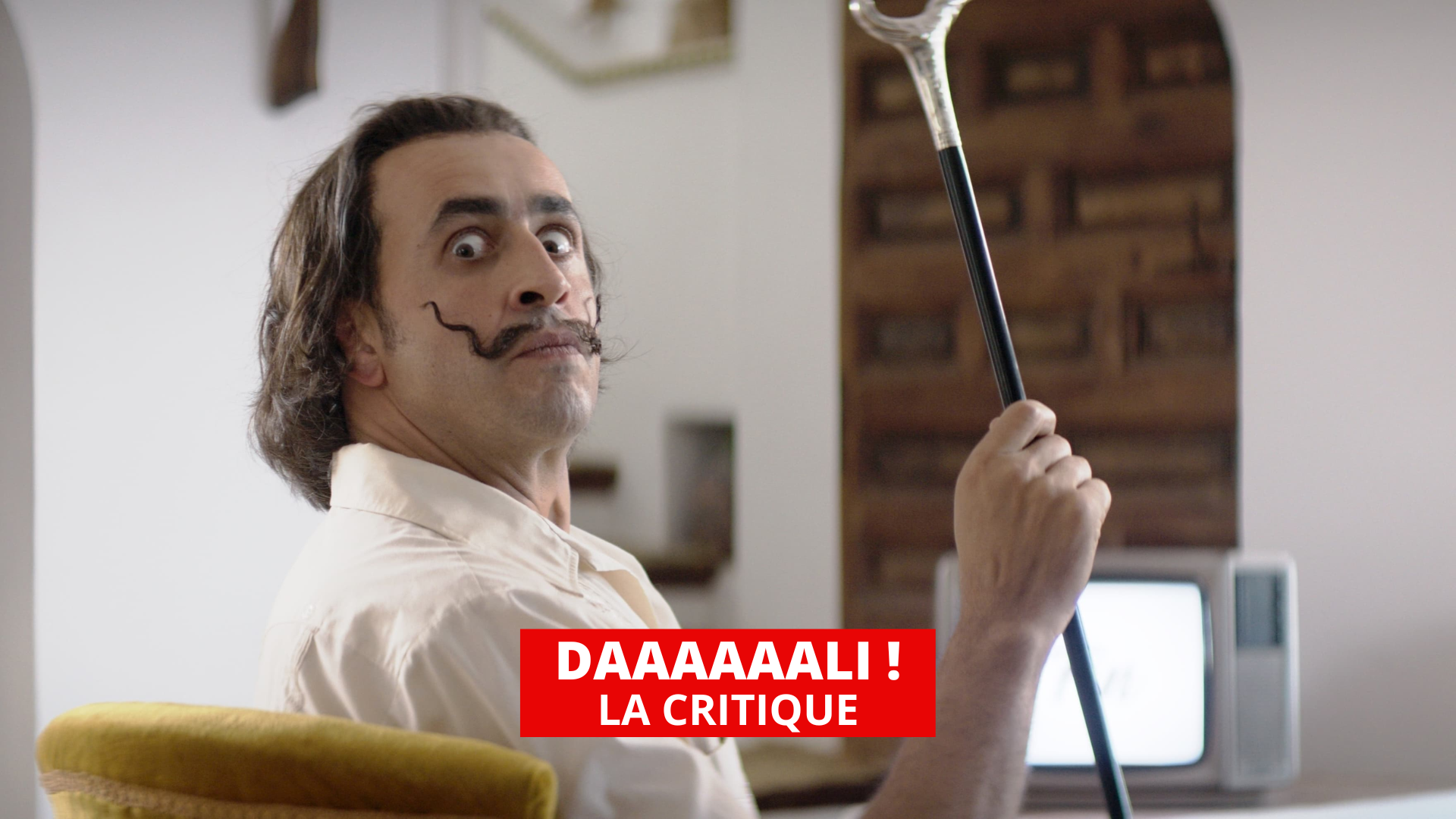Daaaaaali ! : Edouard Baer et Jonathan Cohen excellent en Salvador Dali