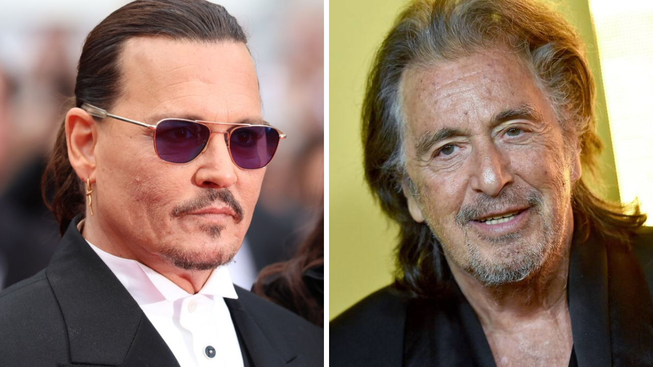 Johnny Depp dirige Al Pacino dans les premières images de Modi