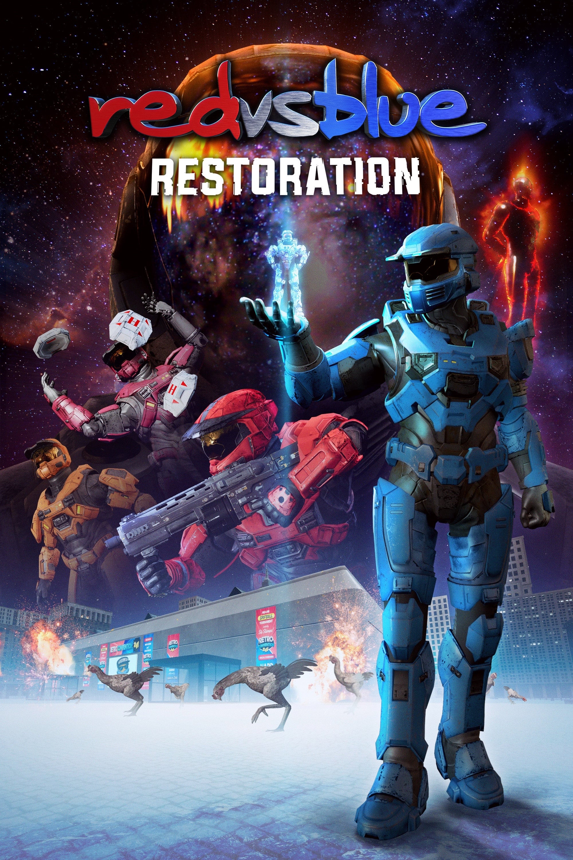 Red vs. Blue: Restoration