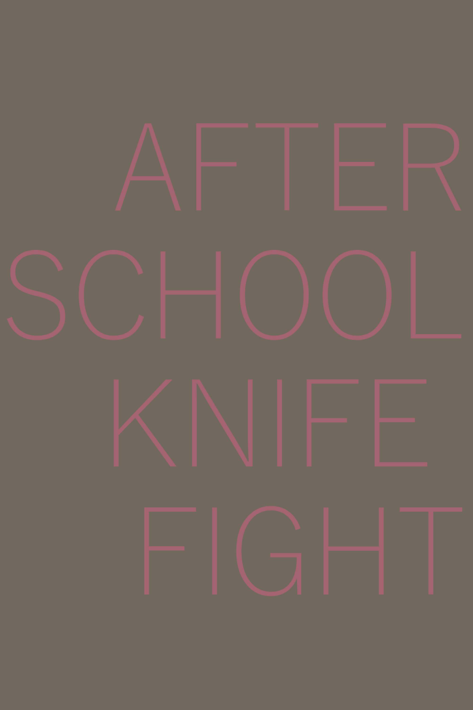 After School Knife Fight