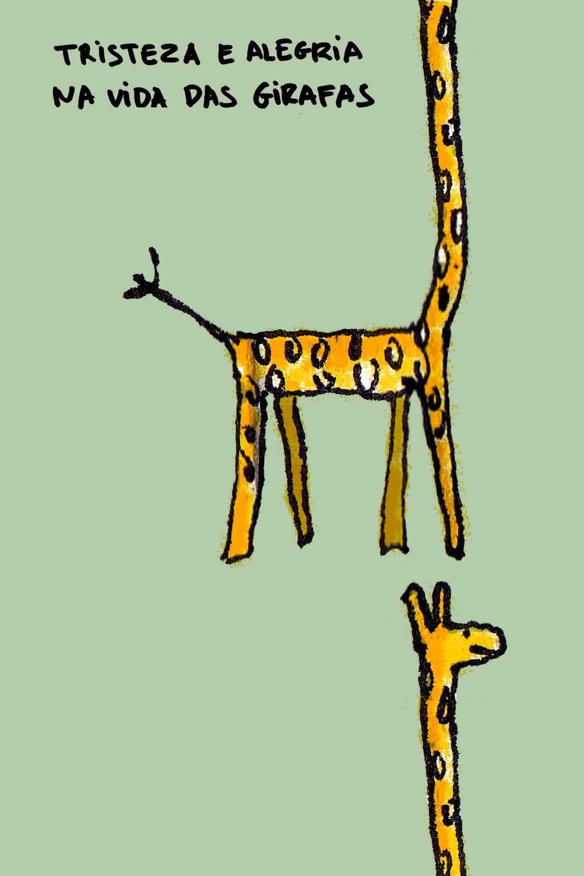 Sadness and Joy in the Life of Giraffes