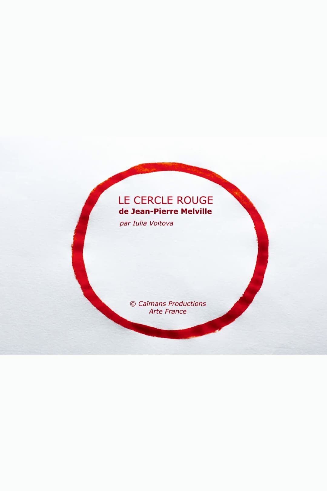 Short Cuts : Le Cercle rouge de Jean-Pierre Melville