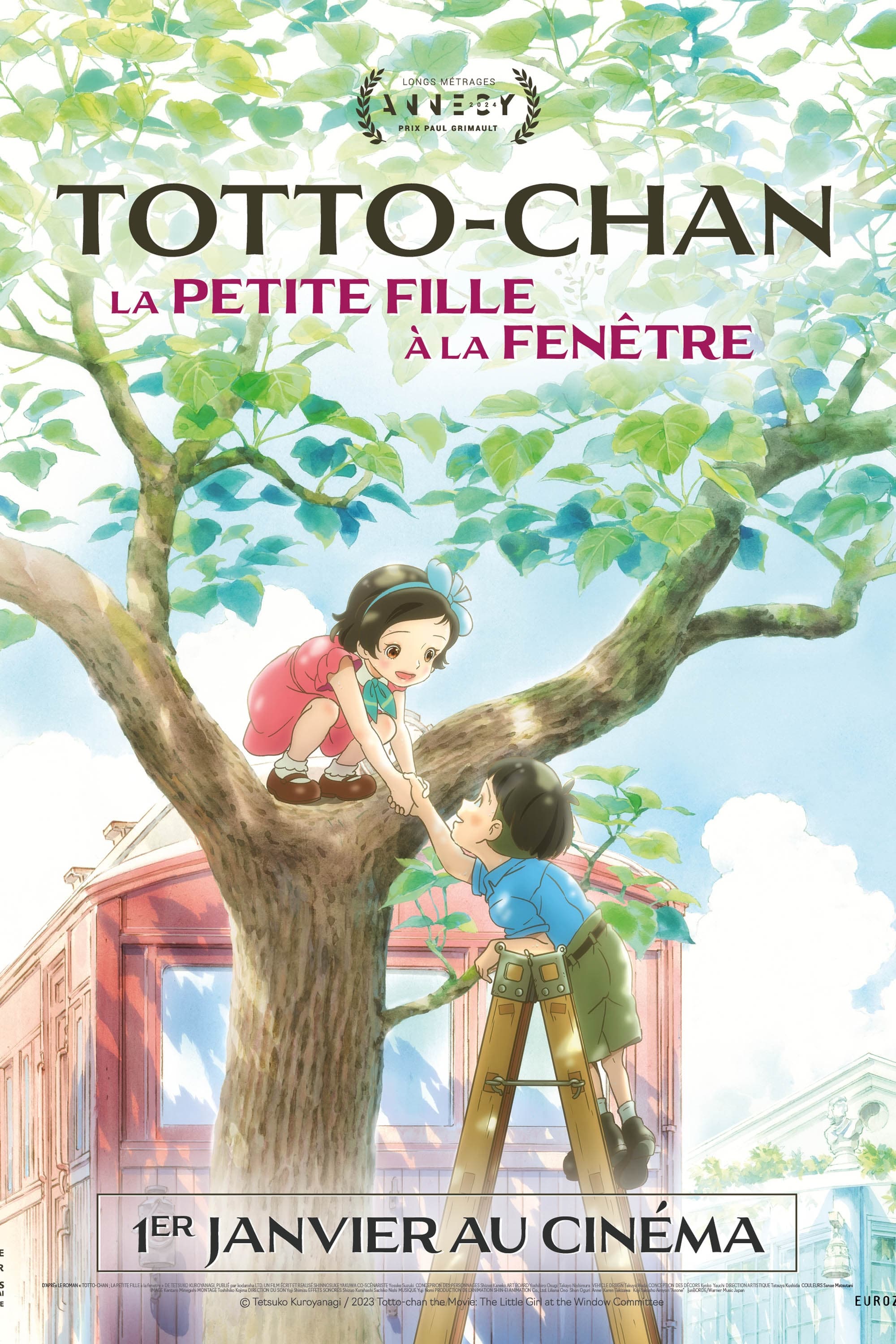 Totto-Chan, la petite fille à la fenêtre