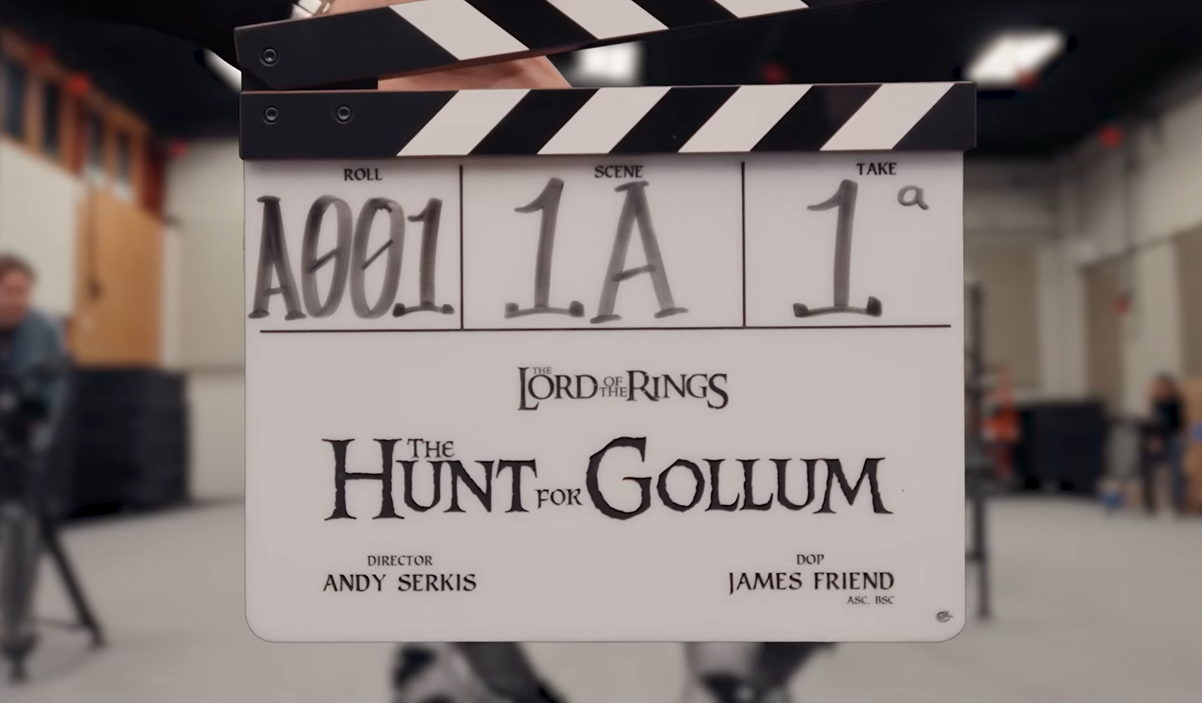 The Hunt for Gollum : Andy Serkis lance officiellement le tournage en vidéo